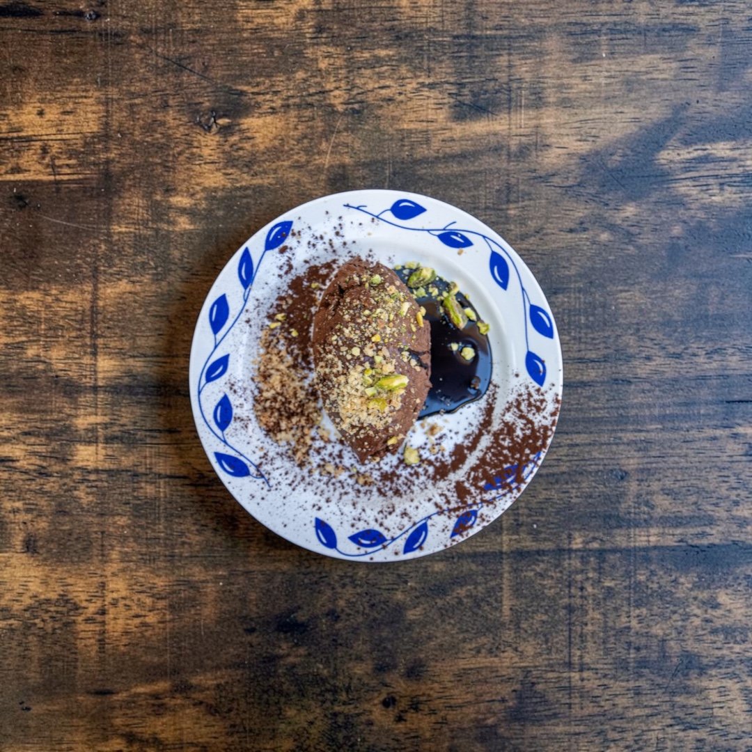 Quenelle au chocolat