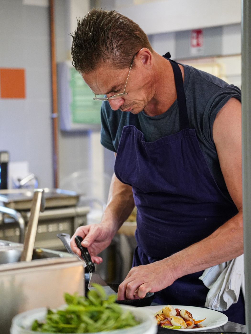 Le chef de la Guinguette du Mas de Nierne