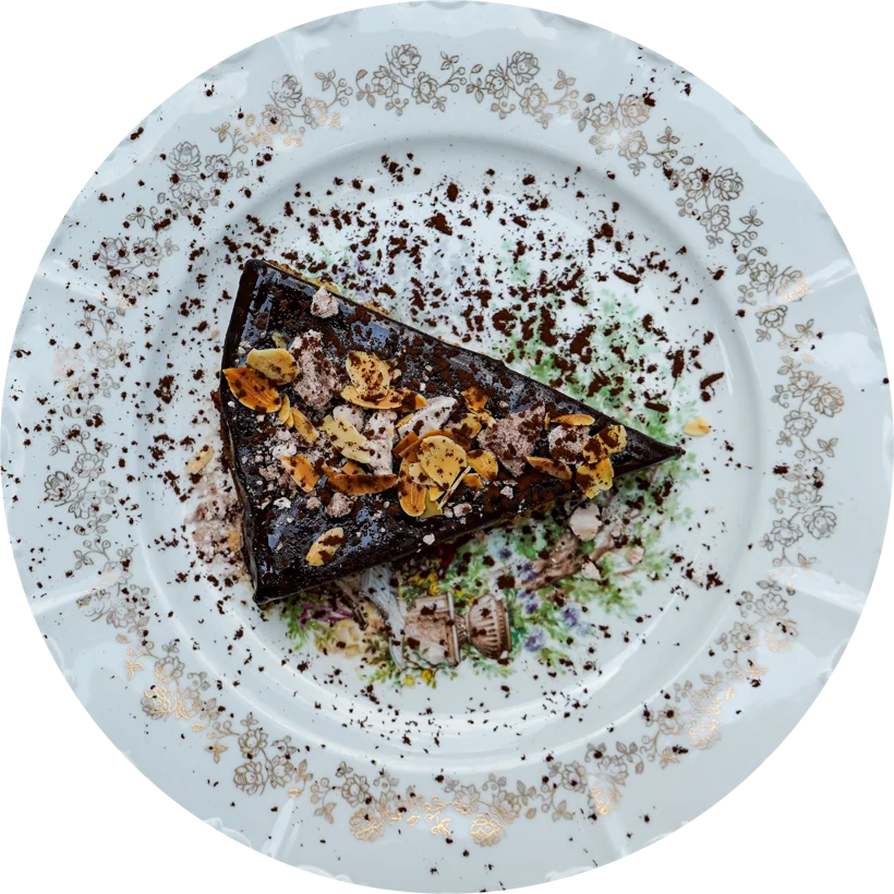 Quenelle au chocolat