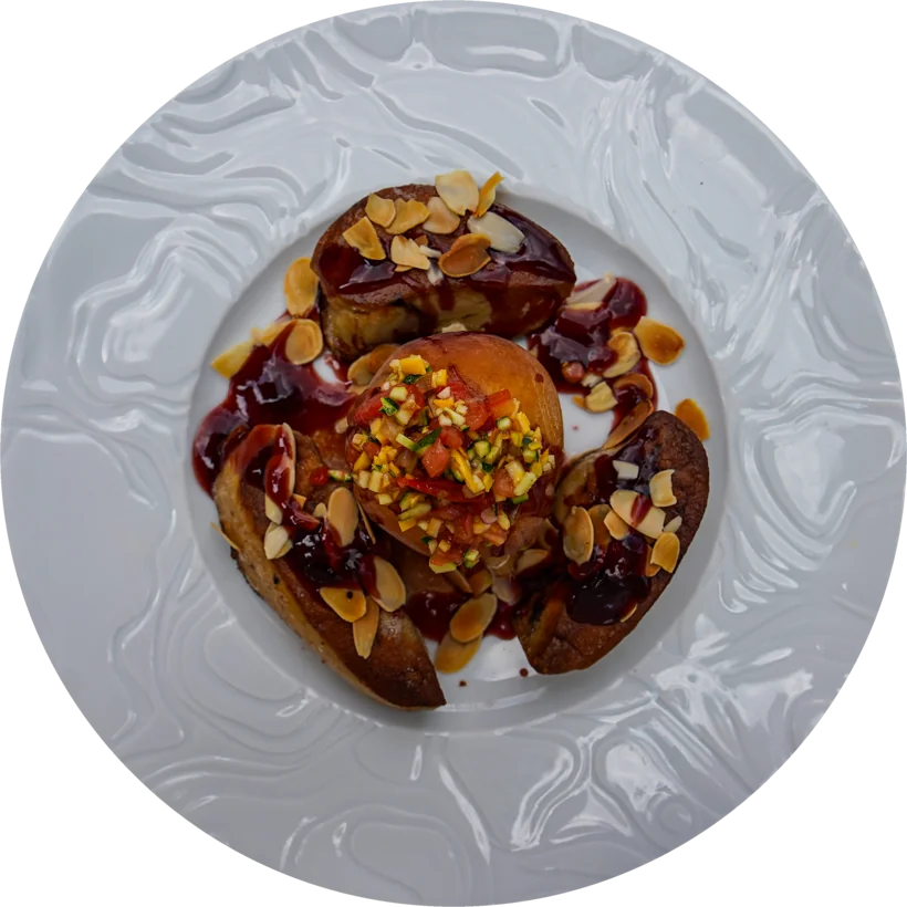 Foie gras de canard poêlé