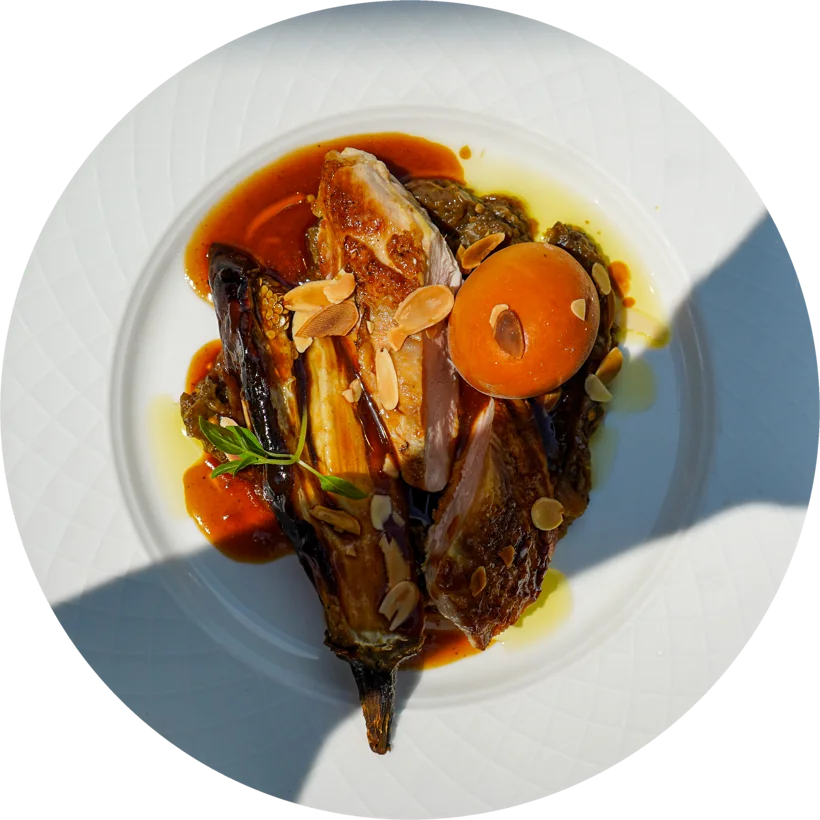 Suprême de pintade rôtie